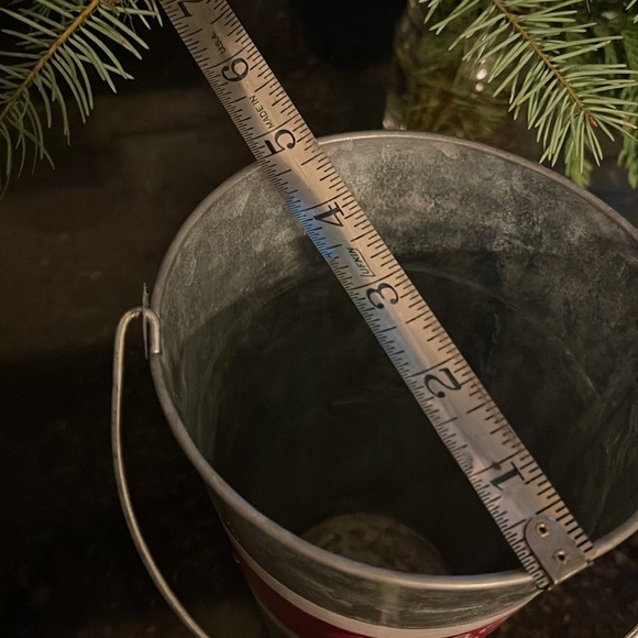 Christmas Galvanized Vase Set of Two from Primitives by Kathy - Picture 7 of 11